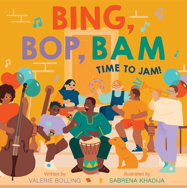 Book cover for Bing Bop, Bam: Time To Jam!