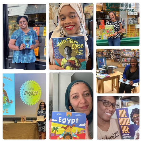 KidLit in Color collage featuring authors and 2022 books